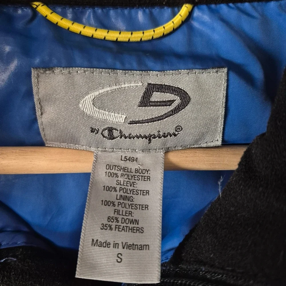 C9 by Champion Kids VentureLoft Hybrid Puffer Jacket Blue Black Small L5494